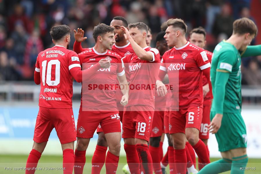 AKON Arena, Würzburg, 04.11.2023, BFV, Fussball, sport, action, Saison 2023/2024, Regionalliga Bayern, 19. Spieltag, FCA, FWK, FC Augsburg II, FC Würzburger Kickers - Bild-ID: 2387165