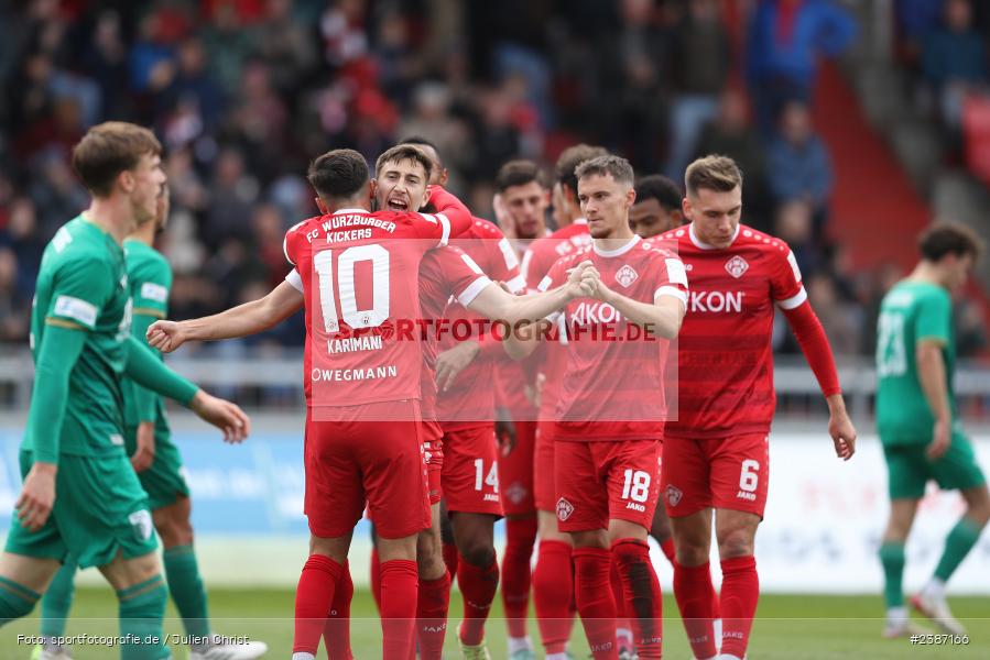AKON Arena, Würzburg, 04.11.2023, BFV, Fussball, sport, action, Saison 2023/2024, Regionalliga Bayern, 19. Spieltag, FCA, FWK, FC Augsburg II, FC Würzburger Kickers - Bild-ID: 2387166