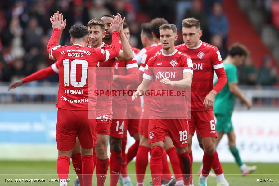 AKON Arena, Würzburg, 04.11.2023, BFV, Fussball, sport, action, Saison 2023/2024, Regionalliga Bayern, 19. Spieltag, FCA, FWK, FC Augsburg II, FC Würzburger Kickers - Bild-ID: 2387167
