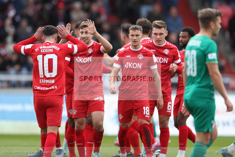 AKON Arena, Würzburg, 04.11.2023, BFV, Fussball, sport, action, Saison 2023/2024, Regionalliga Bayern, 19. Spieltag, FCA, FWK, FC Augsburg II, FC Würzburger Kickers - Bild-ID: 2387168