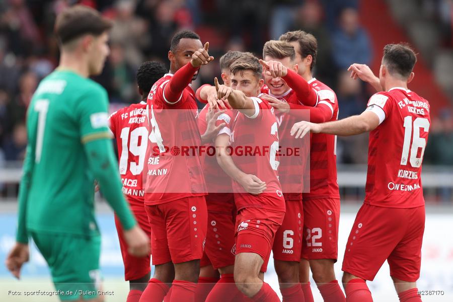 AKON Arena, Würzburg, 04.11.2023, BFV, Fussball, sport, action, Saison 2023/2024, Regionalliga Bayern, 19. Spieltag, FCA, FWK, FC Augsburg II, FC Würzburger Kickers - Bild-ID: 2387170