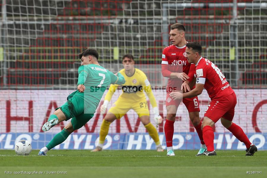 AKON Arena, Würzburg, 04.11.2023, BFV, Fussball, sport, action, Saison 2023/2024, Regionalliga Bayern, 19. Spieltag, FCA, FWK, FC Augsburg II, FC Würzburger Kickers - Bild-ID: 2387191