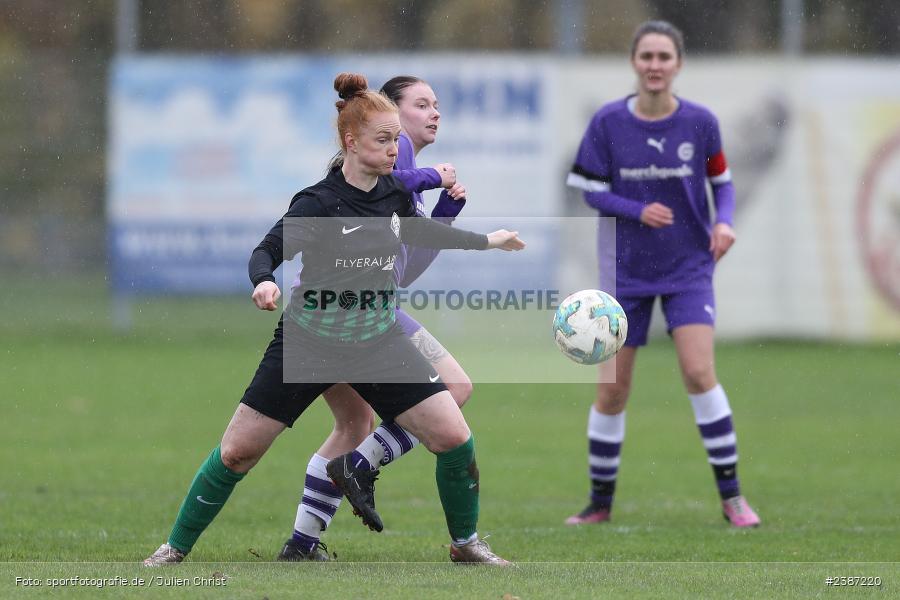 Sportgelände, Karlstadt, 05.11.2023, BFV, Fussball, sport, action, Saison 2023/2024, 9. Spieltag, Bezirksliga Frauen 01, TSV, FVK, TSV Grombühl, FV Karlstadt - Bild-ID: 2387220 Sportgelände, Karlstadt, 05.11.2023, BFV, Fussball, sport, action, Saison 2023/2024, 9. Spieltag, Bezirksliga Frauen 01, TSV, FVK, TSV Grombühl, FV Karlstadt - Bild-ID: 2387220