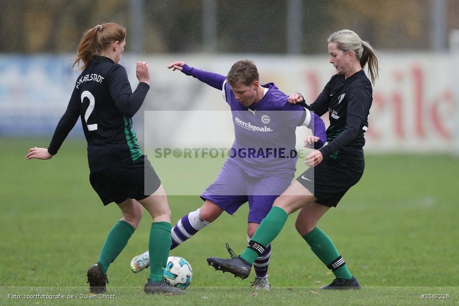 Sportgelände, Karlstadt, 05.11.2023, BFV, Fussball, sport, action, Saison 2023/2024, 9. Spieltag, Bezirksliga Frauen 01, TSV, FVK, TSV Grombühl, FV Karlstadt - Bild-ID: 2387228 Sportgelände, Karlstadt, 05.11.2023, BFV, Fussball, sport, action, Saison 2023/2024, 9. Spieltag, Bezirksliga Frauen 01, TSV, FVK, TSV Grombühl, FV Karlstadt - Bild-ID: 2387228