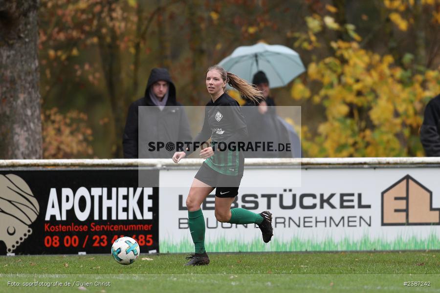 Sportgelände, Karlstadt, 05.11.2023, BFV, Fussball, sport, action, Saison 2023/2024, 9. Spieltag, Bezirksliga Frauen 01, TSV, FVK, TSV Grombühl, FV Karlstadt - Bild-ID: 2387242 Sportgelände, Karlstadt, 05.11.2023, BFV, Fussball, sport, action, Saison 2023/2024, 9. Spieltag, Bezirksliga Frauen 01, TSV, FVK, TSV Grombühl, FV Karlstadt - Bild-ID: 2387242