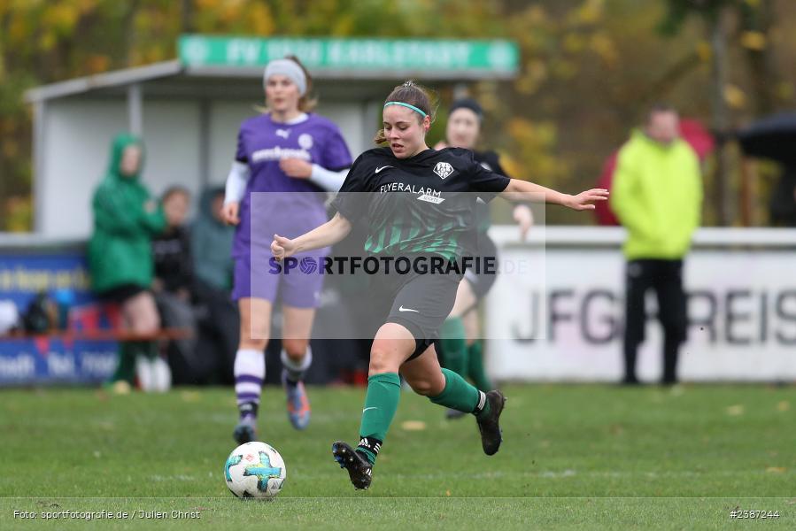 Sportgelände, Karlstadt, 05.11.2023, BFV, Fussball, sport, action, Saison 2023/2024, 9. Spieltag, Bezirksliga Frauen 01, TSV, FVK, TSV Grombühl, FV Karlstadt - Bild-ID: 2387244 Sportgelände, Karlstadt, 05.11.2023, BFV, Fussball, sport, action, Saison 2023/2024, 9. Spieltag, Bezirksliga Frauen 01, TSV, FVK, TSV Grombühl, FV Karlstadt - Bild-ID: 2387244