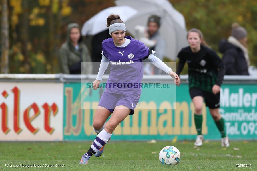 Sportgelände, Karlstadt, 05.11.2023, BFV, Fussball, sport, action, Saison 2023/2024, 9. Spieltag, Bezirksliga Frauen 01, TSV, FVK, TSV Grombühl, FV Karlstadt - Bild-ID: 2387249 Sportgelände, Karlstadt, 05.11.2023, BFV, Fussball, sport, action, Saison 2023/2024, 9. Spieltag, Bezirksliga Frauen 01, TSV, FVK, TSV Grombühl, FV Karlstadt - Bild-ID: 2387249