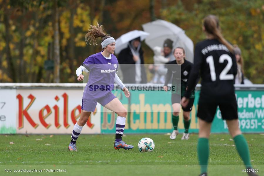 Sportgelände, Karlstadt, 05.11.2023, BFV, Fussball, sport, action, Saison 2023/2024, 9. Spieltag, Bezirksliga Frauen 01, TSV, FVK, TSV Grombühl, FV Karlstadt - Bild-ID: 2387250 Sportgelände, Karlstadt, 05.11.2023, BFV, Fussball, sport, action, Saison 2023/2024, 9. Spieltag, Bezirksliga Frauen 01, TSV, FVK, TSV Grombühl, FV Karlstadt - Bild-ID: 2387250