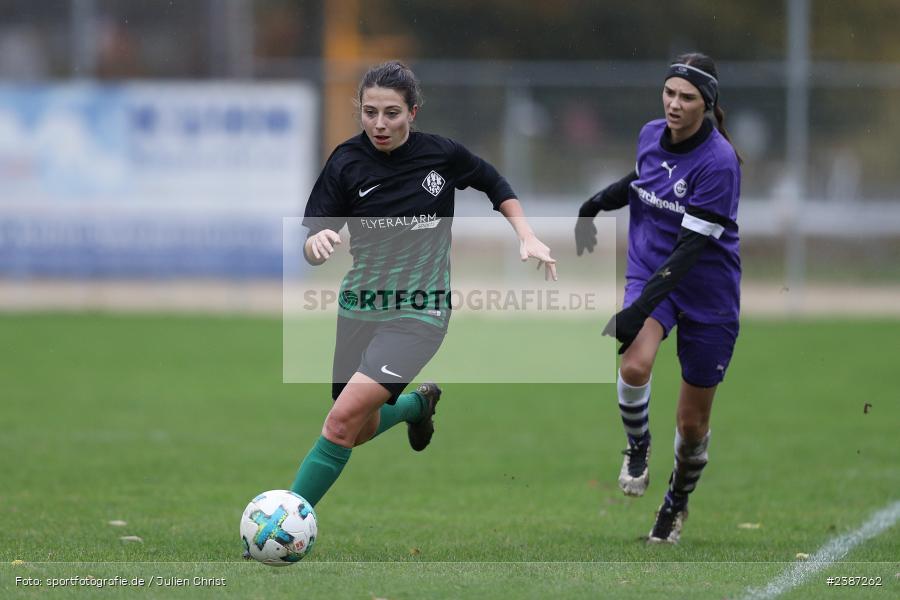 Sportgelände, Karlstadt, 05.11.2023, BFV, Fussball, sport, action, Saison 2023/2024, 9. Spieltag, Bezirksliga Frauen 01, TSV, FVK, TSV Grombühl, FV Karlstadt - Bild-ID: 2387262