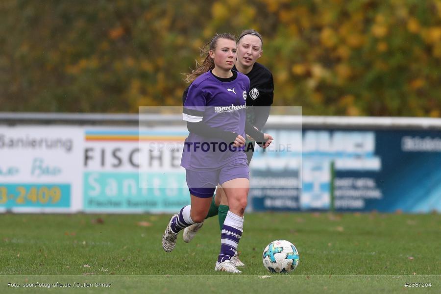 Sportgelände, Karlstadt, 05.11.2023, BFV, Fussball, sport, action, Saison 2023/2024, 9. Spieltag, Bezirksliga Frauen 01, TSV, FVK, TSV Grombühl, FV Karlstadt - Bild-ID: 2387264
