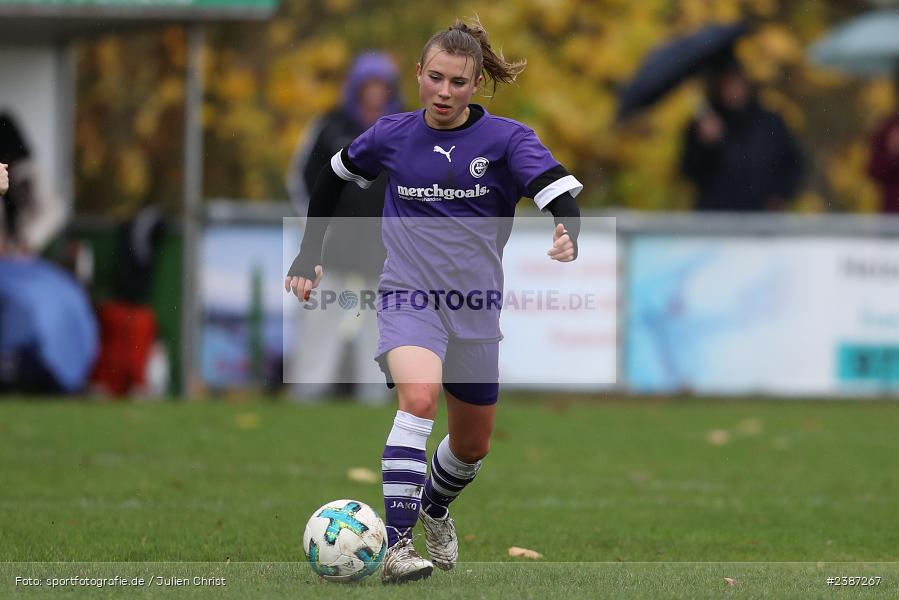 Sportgelände, Karlstadt, 05.11.2023, BFV, Fussball, sport, action, Saison 2023/2024, 9. Spieltag, Bezirksliga Frauen 01, TSV, FVK, TSV Grombühl, FV Karlstadt - Bild-ID: 2387267