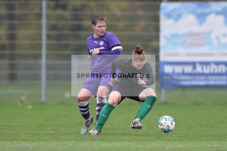 Sportgelände, Karlstadt, 05.11.2023, BFV, Fussball, sport, action, Saison 2023/2024, 9. Spieltag, Bezirksliga Frauen 01, TSV, FVK, TSV Grombühl, FV Karlstadt - Bild-ID: 2387272