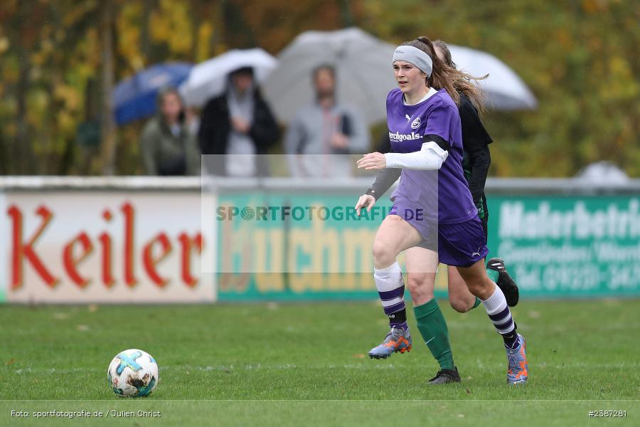 Sportgelände, Karlstadt, 05.11.2023, BFV, Fussball, sport, action, Saison 2023/2024, 9. Spieltag, Bezirksliga Frauen 01, TSV, FVK, TSV Grombühl, FV Karlstadt - Bild-ID: 2387281