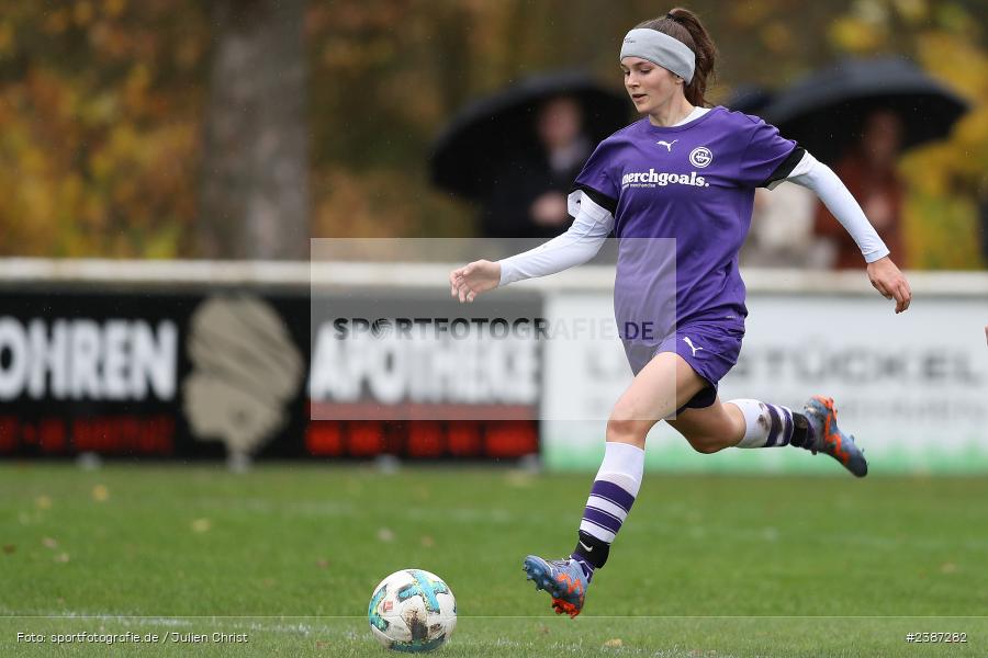 Sportgelände, Karlstadt, 05.11.2023, BFV, Fussball, sport, action, Saison 2023/2024, 9. Spieltag, Bezirksliga Frauen 01, TSV, FVK, TSV Grombühl, FV Karlstadt - Bild-ID: 2387282