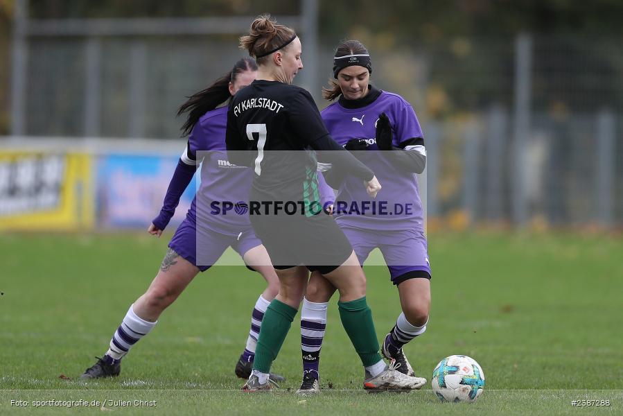 Sportgelände, Karlstadt, 05.11.2023, BFV, Fussball, sport, action, Saison 2023/2024, 9. Spieltag, Bezirksliga Frauen 01, TSV, FVK, TSV Grombühl, FV Karlstadt - Bild-ID: 2387288 Sportgelände, Karlstadt, 05.11.2023, BFV, Fussball, sport, action, Saison 2023/2024, 9. Spieltag, Bezirksliga Frauen 01, TSV, FVK, TSV Grombühl, FV Karlstadt - Bild-ID: 2387288