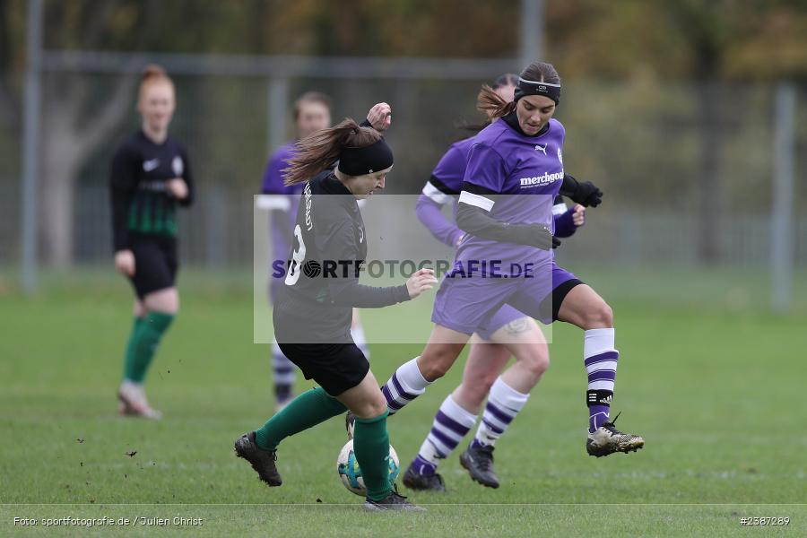 Sportgelände, Karlstadt, 05.11.2023, BFV, Fussball, sport, action, Saison 2023/2024, 9. Spieltag, Bezirksliga Frauen 01, TSV, FVK, TSV Grombühl, FV Karlstadt - Bild-ID: 2387289 Sportgelände, Karlstadt, 05.11.2023, BFV, Fussball, sport, action, Saison 2023/2024, 9. Spieltag, Bezirksliga Frauen 01, TSV, FVK, TSV Grombühl, FV Karlstadt - Bild-ID: 2387289