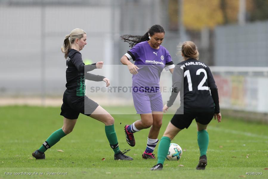 Sportgelände, Karlstadt, 05.11.2023, BFV, Fussball, sport, action, Saison 2023/2024, 9. Spieltag, Bezirksliga Frauen 01, TSV, FVK, TSV Grombühl, FV Karlstadt - Bild-ID: 2387293 Sportgelände, Karlstadt, 05.11.2023, BFV, Fussball, sport, action, Saison 2023/2024, 9. Spieltag, Bezirksliga Frauen 01, TSV, FVK, TSV Grombühl, FV Karlstadt - Bild-ID: 2387293