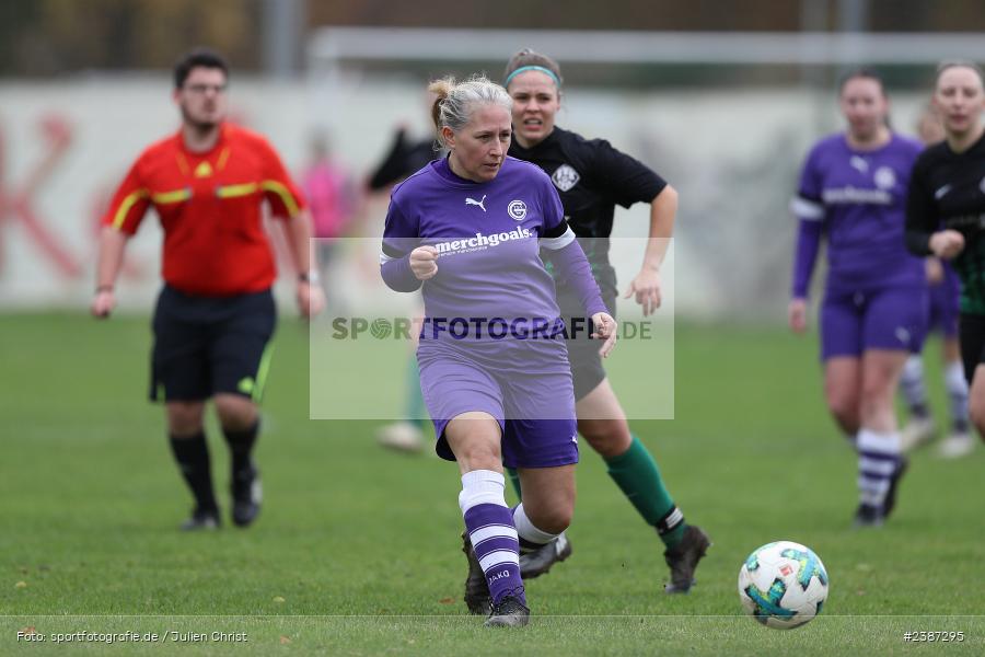 Sportgelände, Karlstadt, 05.11.2023, BFV, Fussball, sport, action, Saison 2023/2024, 9. Spieltag, Bezirksliga Frauen 01, TSV, FVK, TSV Grombühl, FV Karlstadt - Bild-ID: 2387295 Sportgelände, Karlstadt, 05.11.2023, BFV, Fussball, sport, action, Saison 2023/2024, 9. Spieltag, Bezirksliga Frauen 01, TSV, FVK, TSV Grombühl, FV Karlstadt - Bild-ID: 2387295