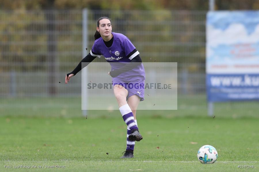 Sportgelände, Karlstadt, 05.11.2023, BFV, Fussball, sport, action, Saison 2023/2024, 9. Spieltag, Bezirksliga Frauen 01, TSV, FVK, TSV Grombühl, FV Karlstadt - Bild-ID: 2387298