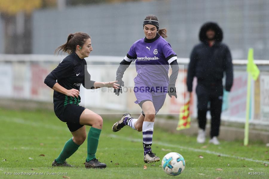 Sportgelände, Karlstadt, 05.11.2023, BFV, Fussball, sport, action, Saison 2023/2024, 9. Spieltag, Bezirksliga Frauen 01, TSV, FVK, TSV Grombühl, FV Karlstadt - Bild-ID: 2387311 Sportgelände, Karlstadt, 05.11.2023, BFV, Fussball, sport, action, Saison 2023/2024, 9. Spieltag, Bezirksliga Frauen 01, TSV, FVK, TSV Grombühl, FV Karlstadt - Bild-ID: 2387311