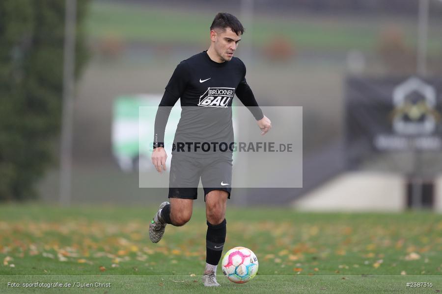 Sportgelände, Thüngen, 05.11.2023, BFV, Fussball, sport, action, Saison 2023/2024, 15. Spieltag, Kreisliga Würzburg, FVGS, FCT, FV Gemünden/Seifriedsburg, FC Thüngen - Bild-ID: 2387316