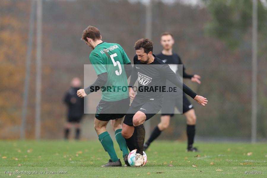 Sportgelände, Thüngen, 05.11.2023, BFV, Fussball, sport, action, Saison 2023/2024, 15. Spieltag, Kreisliga Würzburg, FVGS, FCT, FV Gemünden/Seifriedsburg, FC Thüngen - Bild-ID: 2387320