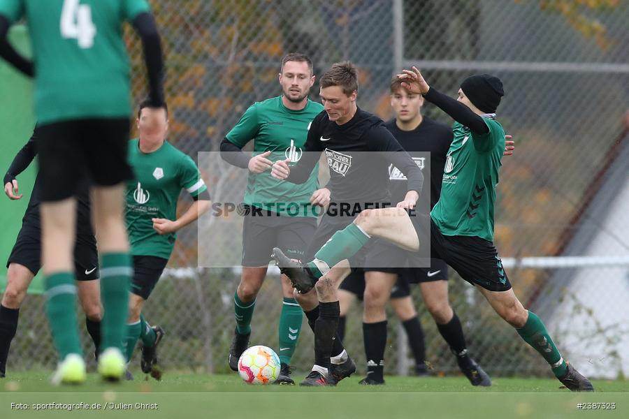 Sportgelände, Thüngen, 05.11.2023, BFV, Fussball, sport, action, Saison 2023/2024, 15. Spieltag, Kreisliga Würzburg, FVGS, FCT, FV Gemünden/Seifriedsburg, FC Thüngen - Bild-ID: 2387323