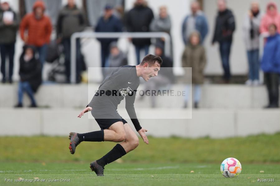 Sportgelände, Thüngen, 05.11.2023, BFV, Fussball, sport, action, Saison 2023/2024, 15. Spieltag, Kreisliga Würzburg, FVGS, FCT, FV Gemünden/Seifriedsburg, FC Thüngen - Bild-ID: 2387331