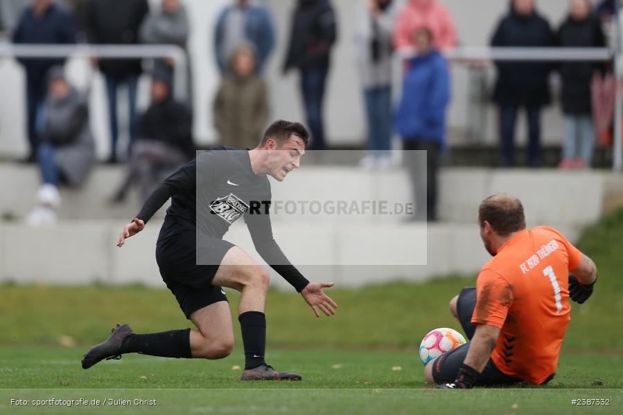 Sportgelände, Thüngen, 05.11.2023, BFV, Fussball, sport, action, Saison 2023/2024, 15. Spieltag, Kreisliga Würzburg, FVGS, FCT, FV Gemünden/Seifriedsburg, FC Thüngen - Bild-ID: 2387332