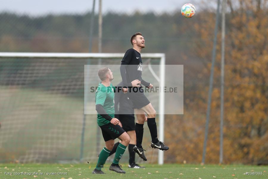 Sportgelände, Thüngen, 05.11.2023, BFV, Fussball, sport, action, Saison 2023/2024, 15. Spieltag, Kreisliga Würzburg, FVGS, FCT, FV Gemünden/Seifriedsburg, FC Thüngen - Bild-ID: 2387333