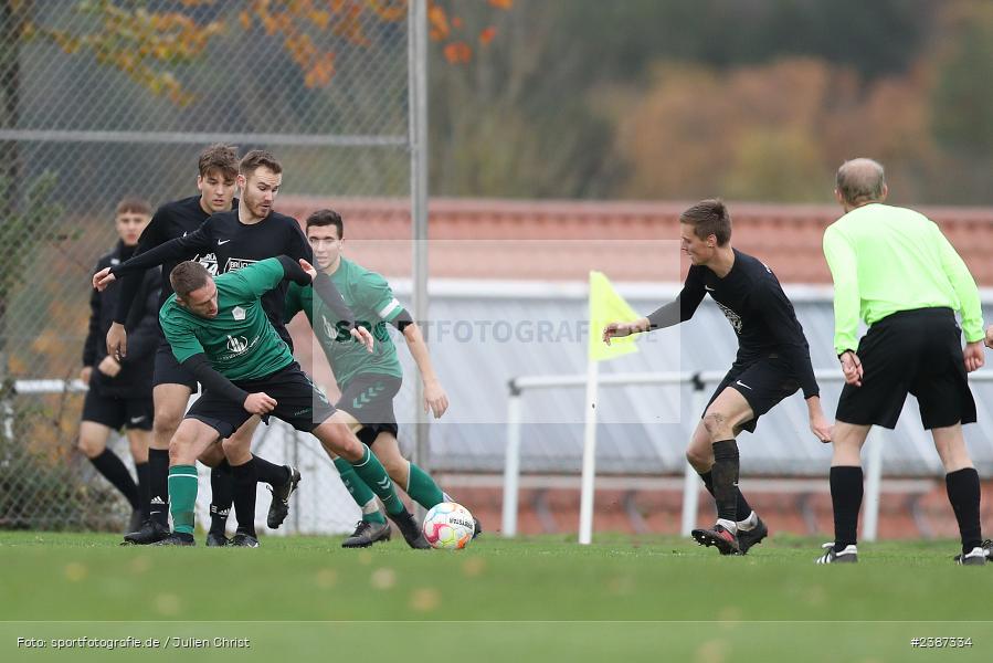 Sportgelände, Thüngen, 05.11.2023, BFV, Fussball, sport, action, Saison 2023/2024, 15. Spieltag, Kreisliga Würzburg, FVGS, FCT, FV Gemünden/Seifriedsburg, FC Thüngen - Bild-ID: 2387334