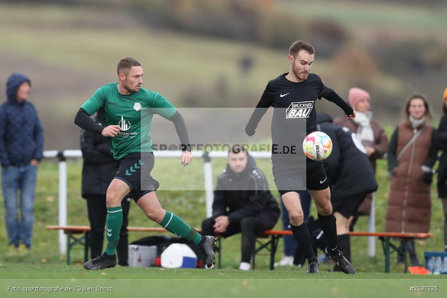 Sportgelände, Thüngen, 05.11.2023, BFV, Fussball, sport, action, Saison 2023/2024, 15. Spieltag, Kreisliga Würzburg, FVGS, FCT, FV Gemünden/Seifriedsburg, FC Thüngen - Bild-ID: 2387335
