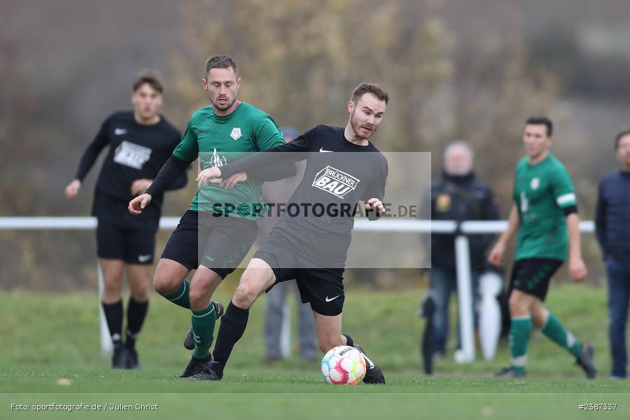Sportgelände, Thüngen, 05.11.2023, BFV, Fussball, sport, action, Saison 2023/2024, 15. Spieltag, Kreisliga Würzburg, FVGS, FCT, FV Gemünden/Seifriedsburg, FC Thüngen - Bild-ID: 2387337