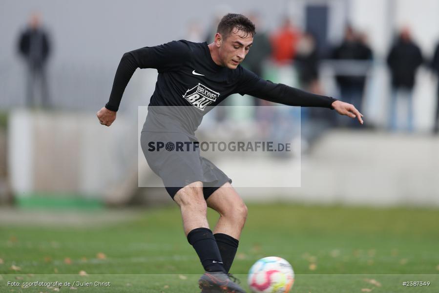 Sportgelände, Thüngen, 05.11.2023, BFV, Fussball, sport, action, Saison 2023/2024, 15. Spieltag, Kreisliga Würzburg, FVGS, FCT, FV Gemünden/Seifriedsburg, FC Thüngen - Bild-ID: 2387349
