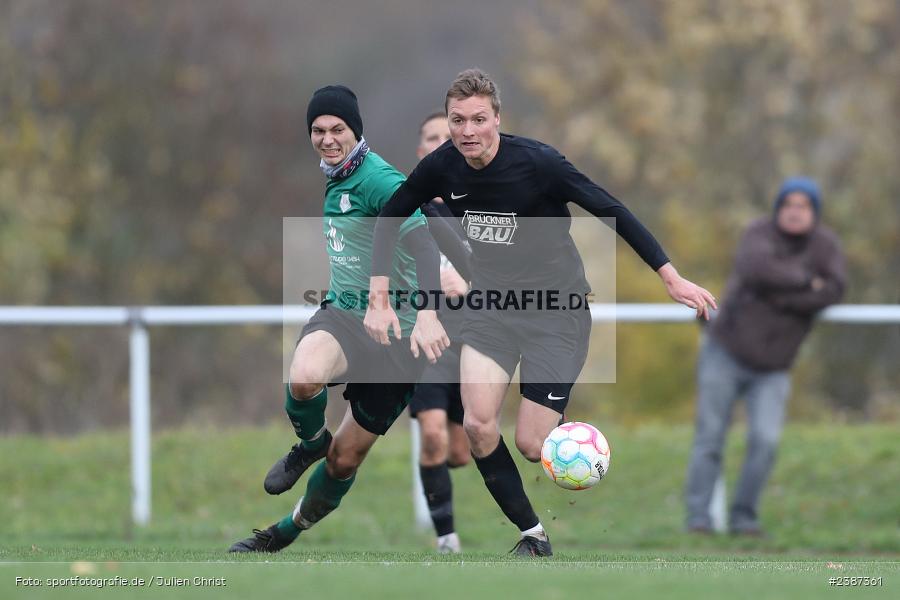 Sportgelände, Thüngen, 05.11.2023, BFV, Fussball, sport, action, Saison 2023/2024, 15. Spieltag, Kreisliga Würzburg, FVGS, FCT, FV Gemünden/Seifriedsburg, FC Thüngen - Bild-ID: 2387361