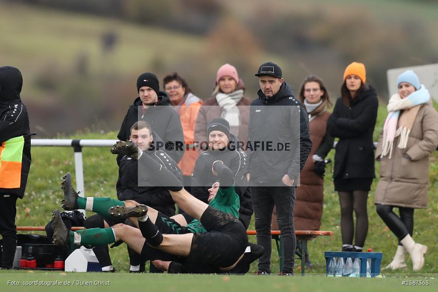 Sportgelände, Thüngen, 05.11.2023, BFV, Fussball, sport, action, Saison 2023/2024, 15. Spieltag, Kreisliga Würzburg, FVGS, FCT, FV Gemünden/Seifriedsburg, FC Thüngen - Bild-ID: 2387363