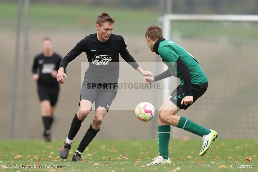 Sportgelände, Thüngen, 05.11.2023, BFV, Fussball, sport, action, Saison 2023/2024, 15. Spieltag, Kreisliga Würzburg, FVGS, FCT, FV Gemünden/Seifriedsburg, FC Thüngen - Bild-ID: 2387372