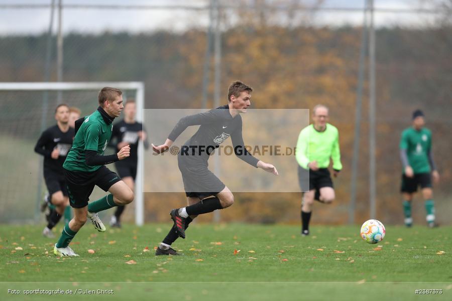Sportgelände, Thüngen, 05.11.2023, BFV, Fussball, sport, action, Saison 2023/2024, 15. Spieltag, Kreisliga Würzburg, FVGS, FCT, FV Gemünden/Seifriedsburg, FC Thüngen - Bild-ID: 2387373