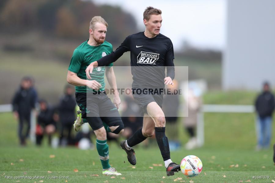 Sportgelände, Thüngen, 05.11.2023, BFV, Fussball, sport, action, Saison 2023/2024, 15. Spieltag, Kreisliga Würzburg, FVGS, FCT, FV Gemünden/Seifriedsburg, FC Thüngen - Bild-ID: 2387379