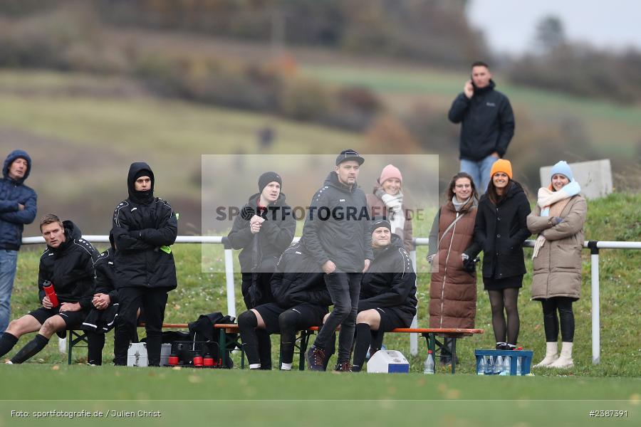 Sportgelände, Thüngen, 05.11.2023, BFV, Fussball, sport, action, Saison 2023/2024, 15. Spieltag, Kreisliga Würzburg, FVGS, FCT, FV Gemünden/Seifriedsburg, FC Thüngen - Bild-ID: 2387391