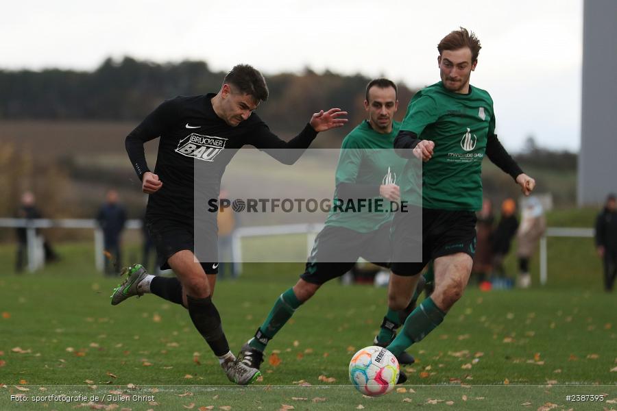 Sportgelände, Thüngen, 05.11.2023, BFV, Fussball, sport, action, Saison 2023/2024, 15. Spieltag, Kreisliga Würzburg, FVGS, FCT, FV Gemünden/Seifriedsburg, FC Thüngen - Bild-ID: 2387393