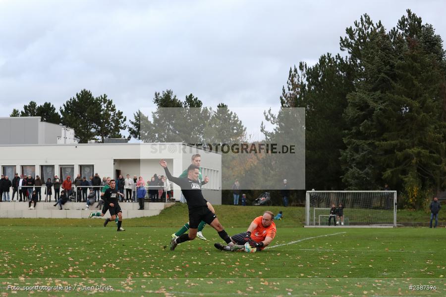 Sportgelände, Thüngen, 05.11.2023, BFV, Fussball, sport, action, Saison 2023/2024, 15. Spieltag, Kreisliga Würzburg, FVGS, FCT, FV Gemünden/Seifriedsburg, FC Thüngen - Bild-ID: 2387396