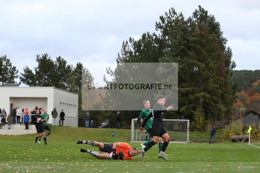 Sportgelände, Thüngen, 05.11.2023, BFV, Fussball, sport, action, Saison 2023/2024, 15. Spieltag, Kreisliga Würzburg, FVGS, FCT, FV Gemünden/Seifriedsburg, FC Thüngen - Bild-ID: 2387398
