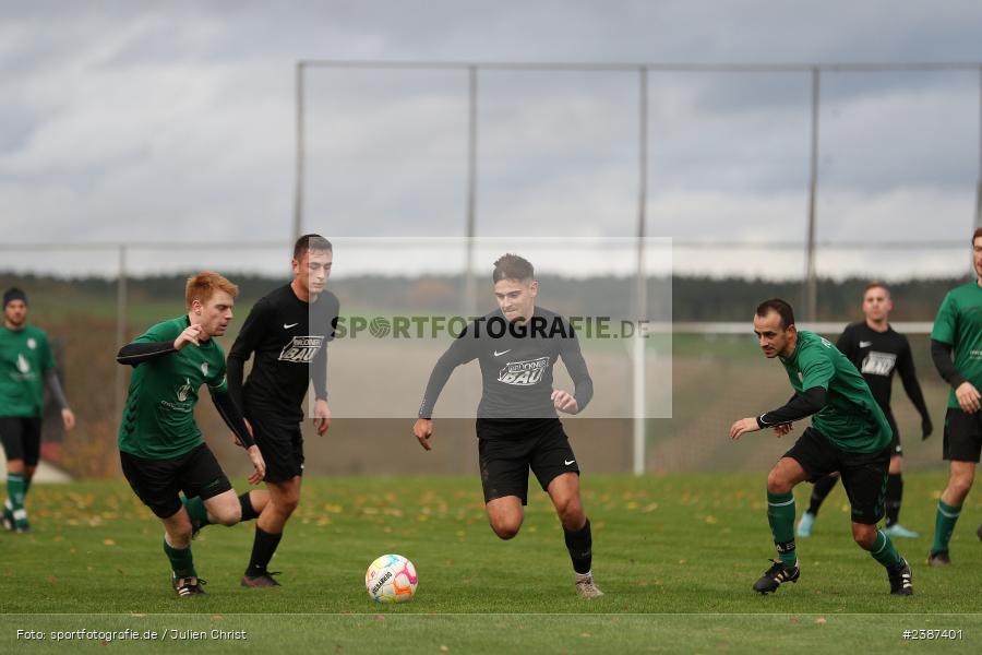 Sportgelände, Thüngen, 05.11.2023, BFV, Fussball, sport, action, Saison 2023/2024, 15. Spieltag, Kreisliga Würzburg, FVGS, FCT, FV Gemünden/Seifriedsburg, FC Thüngen - Bild-ID: 2387401