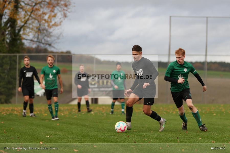 Sportgelände, Thüngen, 05.11.2023, BFV, Fussball, sport, action, Saison 2023/2024, 15. Spieltag, Kreisliga Würzburg, FVGS, FCT, FV Gemünden/Seifriedsburg, FC Thüngen - Bild-ID: 2387402