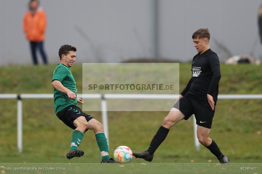 Sportgelände, Thüngen, 05.11.2023, BFV, Fussball, sport, action, Saison 2023/2024, 15. Spieltag, Kreisliga Würzburg, FVGS, FCT, FV Gemünden/Seifriedsburg, FC Thüngen - Bild-ID: 2387407