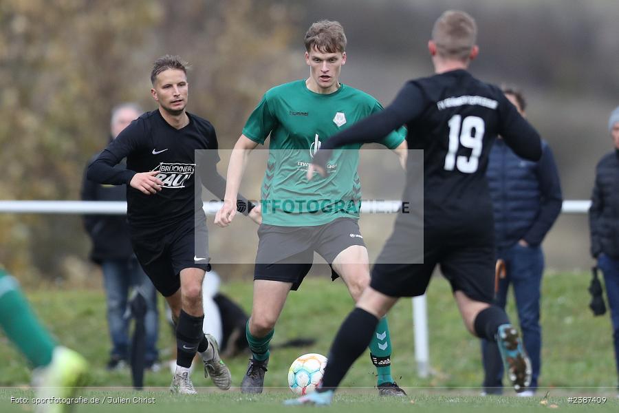Sportgelände, Thüngen, 05.11.2023, BFV, Fussball, sport, action, Saison 2023/2024, 15. Spieltag, Kreisliga Würzburg, FVGS, FCT, FV Gemünden/Seifriedsburg, FC Thüngen - Bild-ID: 2387409