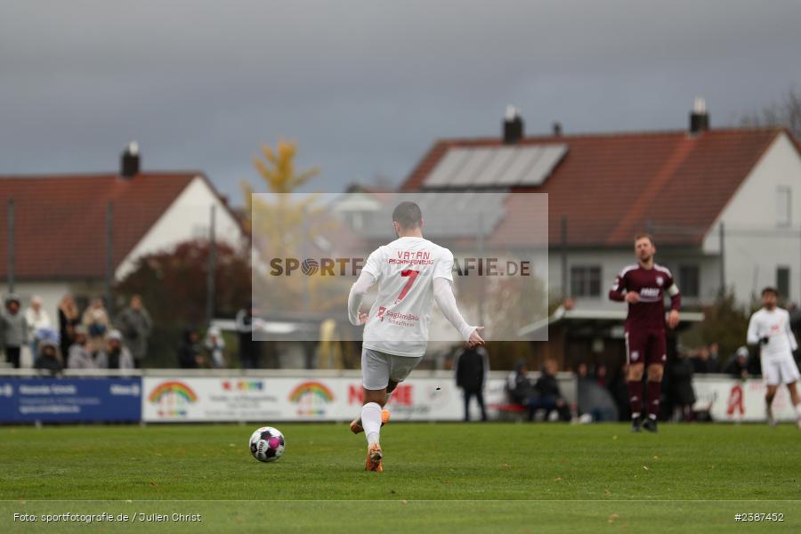 Sportgelände, Gochsheim, 05.11.2023, BFV, Fussball, sport, action, Saison 2023/2024, 19. Spieltag, Landesliga Nordwest, VAB, TSV, SV Vatan Spor Aschaffenburg, TSV Gochsheim - Bild-ID: 2387452 Sportgelände, Gochsheim, 05.11.2023, BFV, Fussball, sport, action, Saison 2023/2024, 19. Spieltag, Landesliga Nordwest, VAB, TSV, SV Vatan Spor Aschaffenburg, TSV Gochsheim - Bild-ID: 2387452