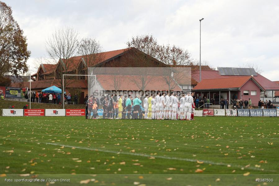 NGN-Arena, Aubstadt, 11.11.2023, BFV, Fussball, sport, action, Saison 2023/2024, 20. Spieltag, Regionalliga Bayern, SVW, TSV, SV Wacker Burghausen, TSV Aubstadt - Bild-ID: 2387500