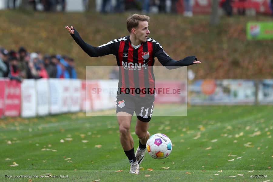 NGN-Arena, Aubstadt, 11.11.2023, BFV, Fussball, sport, action, Saison 2023/2024, 20. Spieltag, Regionalliga Bayern, SVW, TSV, SV Wacker Burghausen, TSV Aubstadt - Bild-ID: 2387504